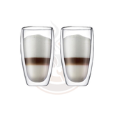 Bodum Pavina 2PC Double Wall Glasses - Large 15 Oz